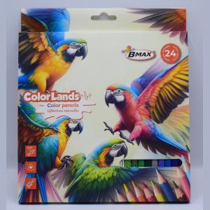 Цветни моливи B-MAX 24 цвята