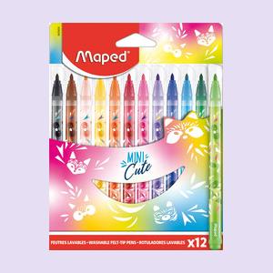Флумастери Maped cute 12 цвята