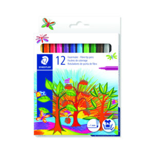 Флумастери 12 цвята STAEDTLER