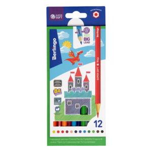 Цветни моливи Berlingo Hexagon 12цв