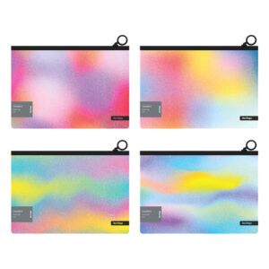 Джоб с цип Berlingo Gradient A4 брокат