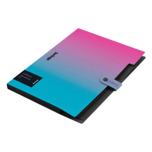 Папка Berlingo Radiance PP 5разд син/рзв