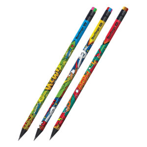 Молив Berlingo Hype HB с гума асорти