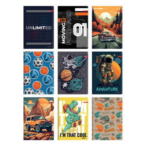 Тетрадка A4 Ilijanum Classic Boy 40л