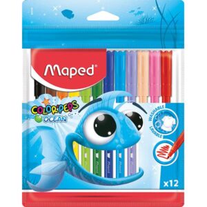Фулмастери Maped ocean 12 цвята