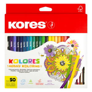 Цветни моливи Kores Kolores 50цв