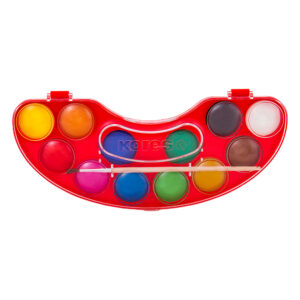 Акварелни бои Kores Neon Ф30 12 цвята