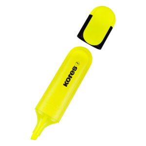 Текст маркер Kores жълт