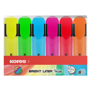 Текст маркер Kores 6 цвята