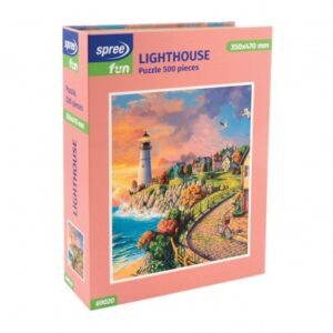 Пъзел в кутия - книга, 500 части 350х470 мм, Lighthouse