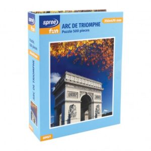 Пъзел в кутия - книга, 500 части 350х470 мм, Arc de Triomphe
