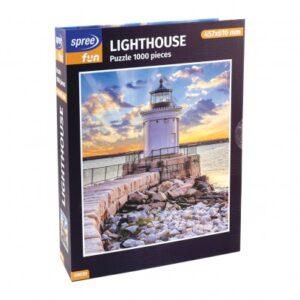 Пъзел в кутия - книга, 1000 части 457х610 мм, Lighthouse