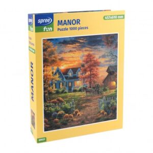 Пъзел в кутия - книга, 1000 части 457х610 мм, Manor