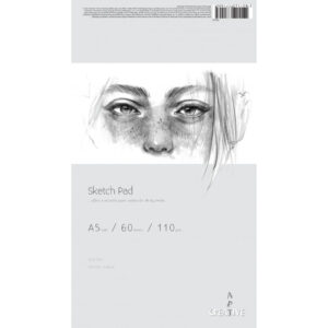 Скицник Sketch Pad А5, 110 g, 60 листа