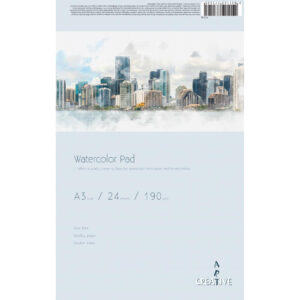 Скицник Watercolor Pad А3, 190 g, 24 листа