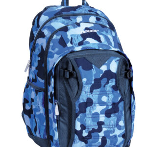 Раница 2 в 1 Explore - Blue camouflage
