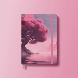 Бележник с ластик STREET, твърда корица, 96 листа