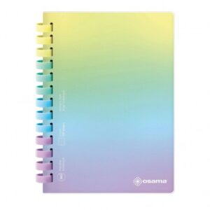 Тетрадка спирала Rainbow Pastel 18х26 см