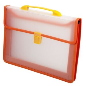 Чанта за документи А4 PVC - оранжева