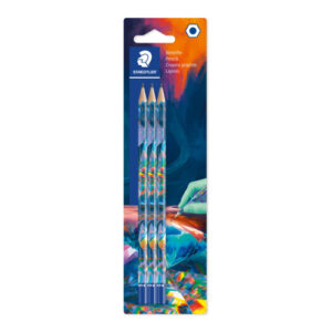 Моливи Staedtler Multiverse, HB, 3 бр, блистер, VERSION 2