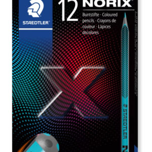 Цветни моливи Staedtler Norix 186, 12 цвята