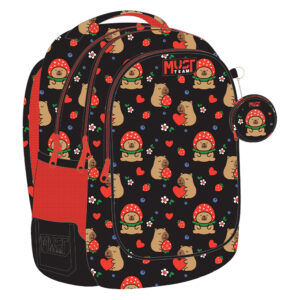 Раница с 3 ципа Capybara