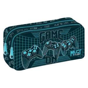 Несесер с два ципа Game On,21/6/9см