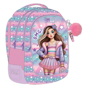 Раница с 3 ципа Fashion Girl