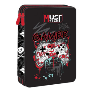 Несесер двоен зареден Gamer, 15/21/5см.