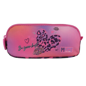 Несесер с два ципа Heart Print, 21/6/9см.